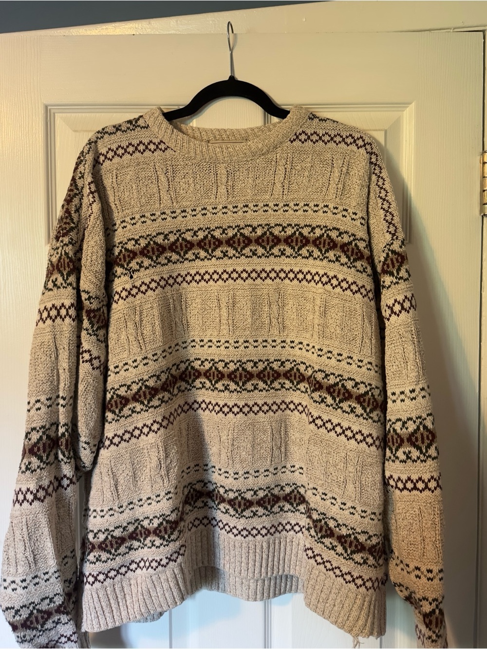 Vintage 100% Cotton 90s Liberty by Old Glory Crewneck Sweater